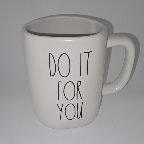 Rae Dunn Do It For You 22oz Artisan Collection By Magenta Ceramic Mug USED - Picture 1 of 8